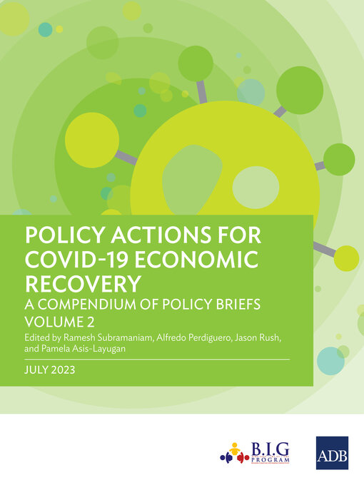 Title details for A Compendium of Policy Briefs, Volume 2 by Asian Development Bank - Available